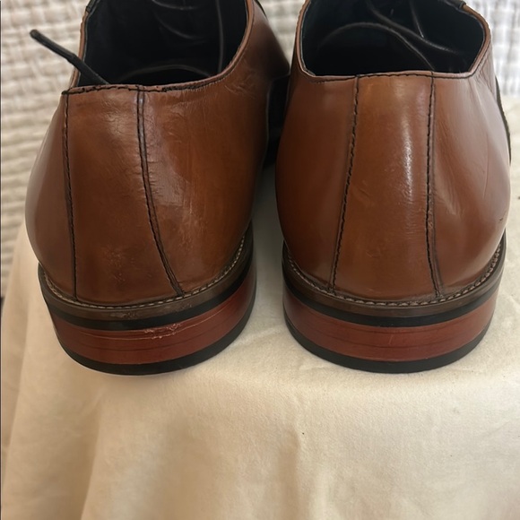 Elegant Black and Brown Men's Oxfords - Picture 11 of 15